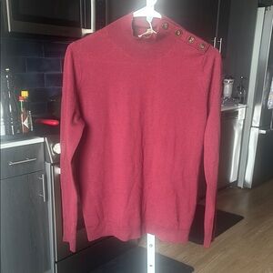 Sezane Jacob Sweater in Burgundy | Size M